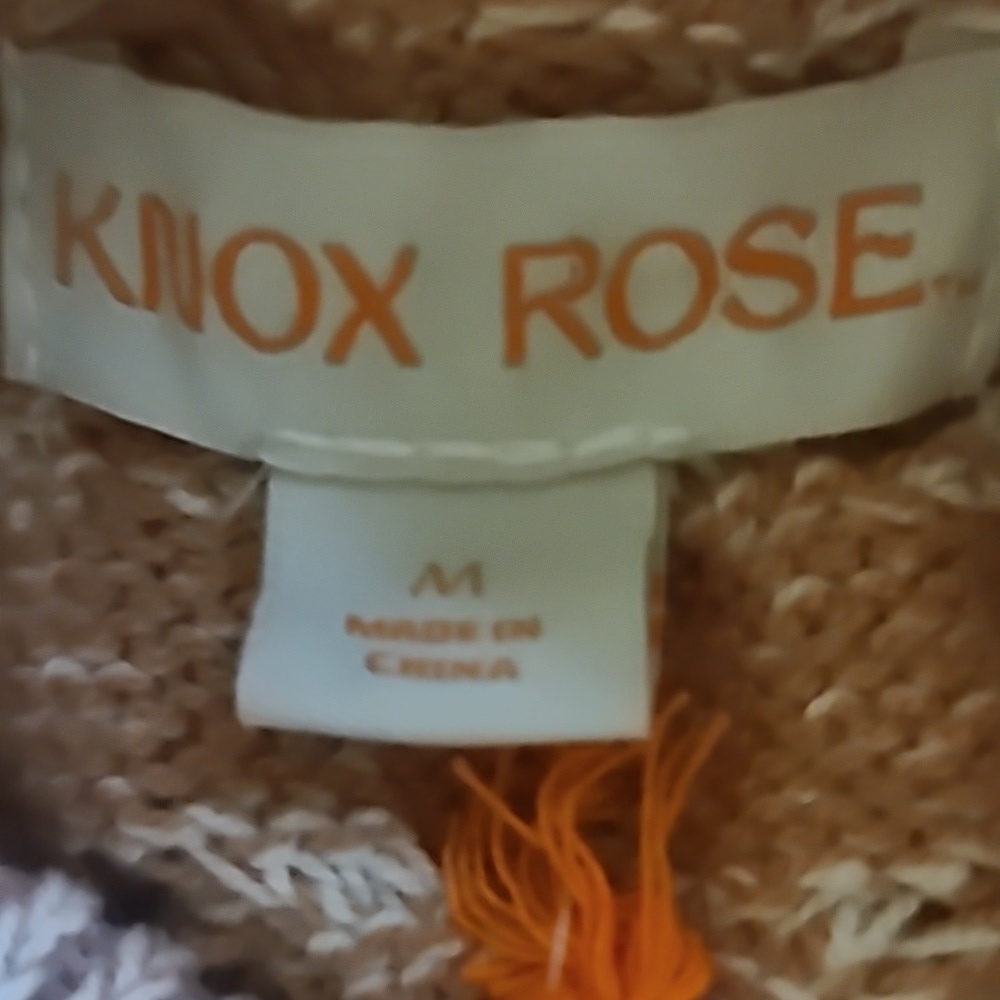 Knox Rose Chunky cable knit turtle neck sweater - Picture 9 of 12